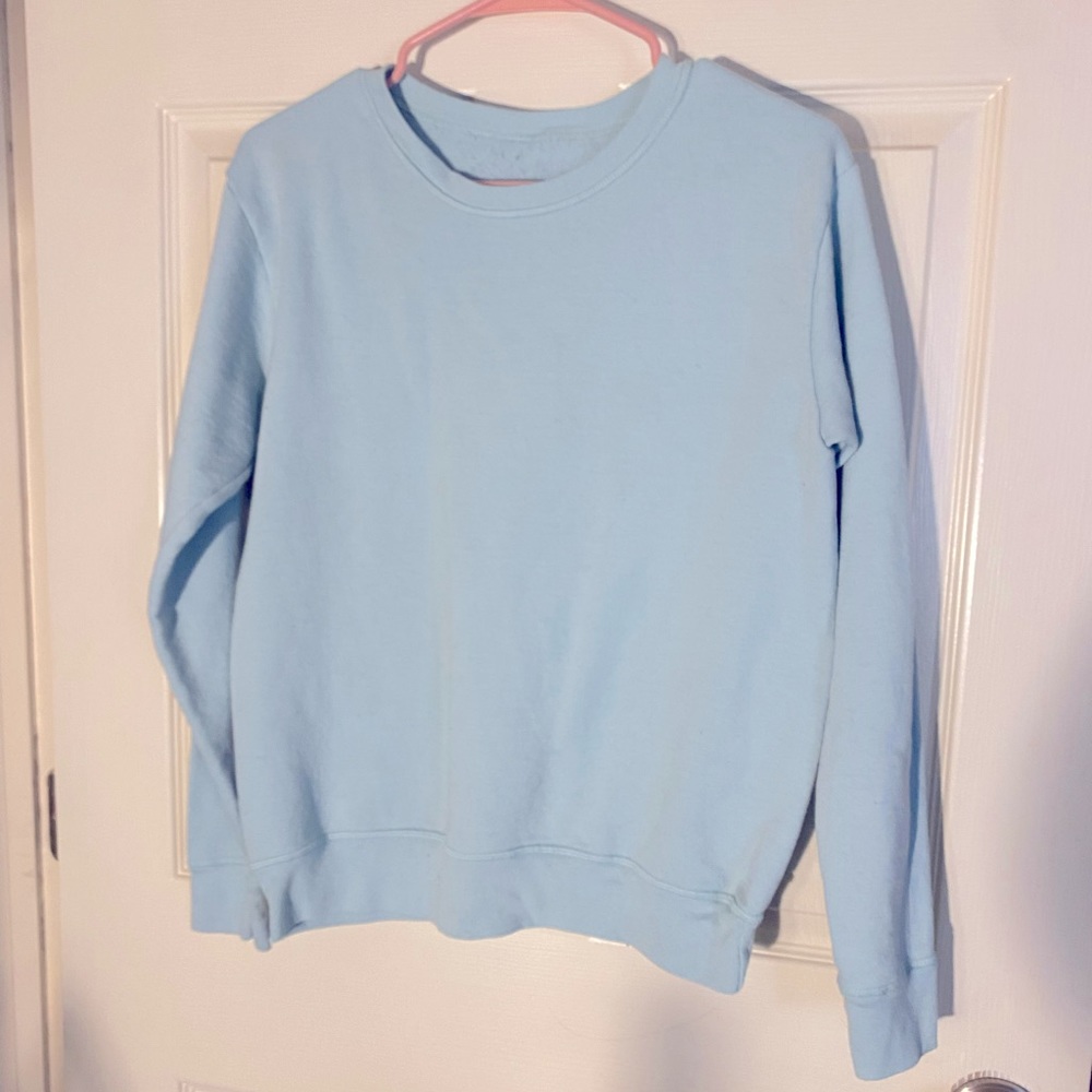 Baby Blue Cozy Sweatshirt